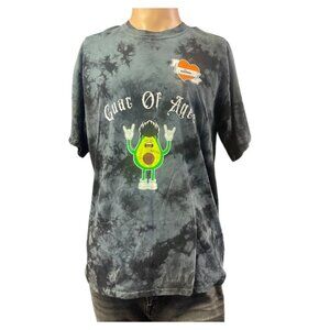 Port & Co. Men's Gray Tie-Dye Short Sleeve T-Shirt Size M SKU 2198